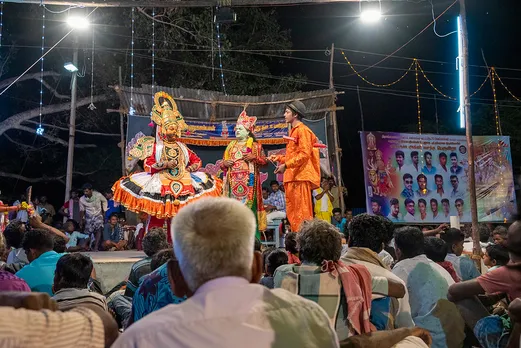 Therukoothu performance begins at 10pm and continues till dawn. Pic: Flickr 30stades