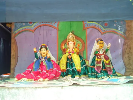 Chitrakathi Wooden Puppets
