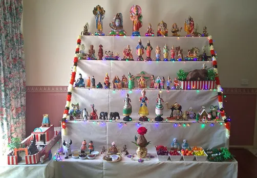 A Golu based on the temple village theme. Pic: Wikipedia 30stades