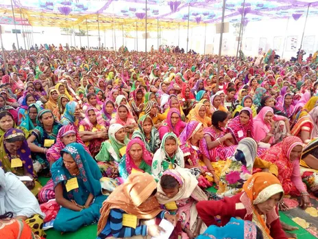 Over 55,000 women in Dungarpur are members of 2500 self-help groups and doing organic farming, dairy and animal husbandry.  Pic: PEDO