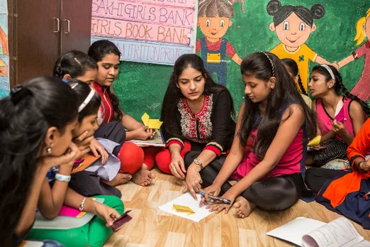 Aarti Naik's Sakhi for Girls' Education has been providing free education to girls in Mumbai's slums since 2008. Pic: Sakhi for Girls' Education 30stades