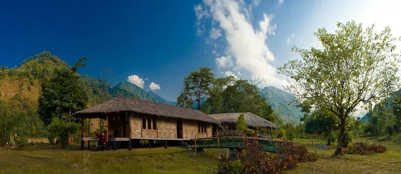 Mishmi Hill Camp in Roing, a small eco-lodge set up by Jibi Pulu. Pic: Mishmi Hill Camp 30stades
