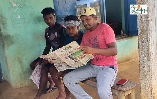 Fagun's Santhali readers are spread across India. Pic: Partho Burman  30 stades