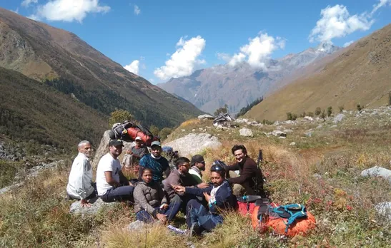 Since she cannot afford a coach for training, Anjani goes trekking and climbing with groups regularly for practice. Pic: courtesy Anjani Gupta 30 stades