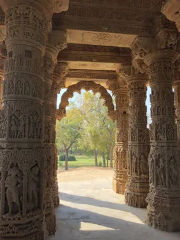 Pillars and columns at the Modhera Sun Temple. Pic: Flickr 30stades