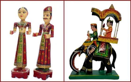 Wooden toys from Bassi, Rajasthan. Pics: Flickr