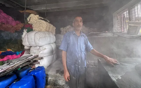 Bashir has been working alone at the karkhana after his father passed away. Pic: Wasim Nabi 30stades