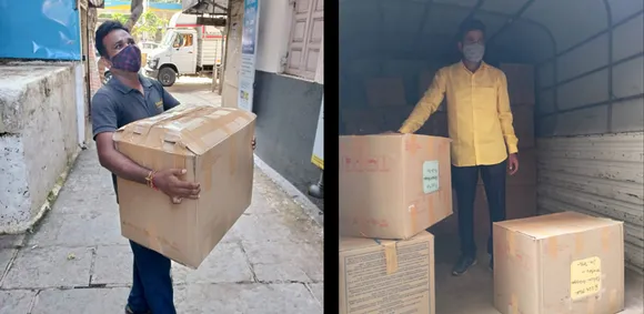 Toybank volunteers dispatching toys & games to schools. Pic: Facebook/@ToybankIndia 30stades