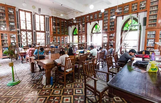 Reading Room of David Sassoon Library, which houses over 70,000 books. Pic: Flickr 30stades
