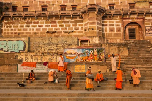  Situated on the banks of the holy Ganga River, the pulsating spiritual and mystical energy of Kashi has attracted people from across the world for centuries.  Pic: Varanasi Walks 30stades