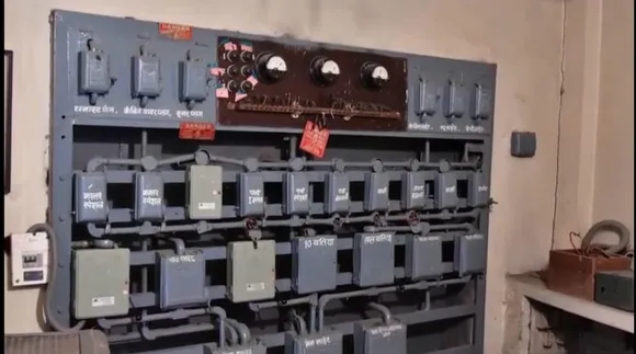 The theatre's electrical backend with marked boxes for various lights, fans, exhaust fans etc. Pic: Gem Cinema