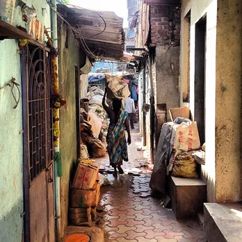 Dharavi, one of the world's most densely populated areas.