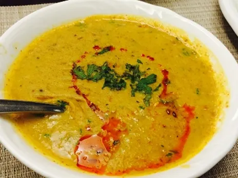 Phaanu or phanoo or phanu is made by soaking a dal or a combination of them overnight. They are then grounded into a paste and cooked. Pic: Flickr bhatt ki daal