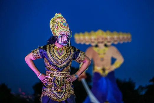 Ramlila performance at Bhaktivedanta Manor, London. Pic: Flickr 30 stades