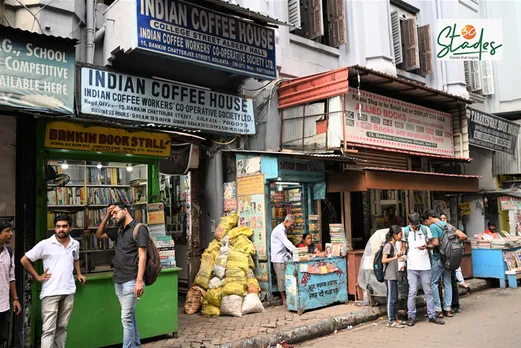 Kolkata's College Street, which is home to restaurants that go back over 100 years. Pic: Partho Burman 30stades