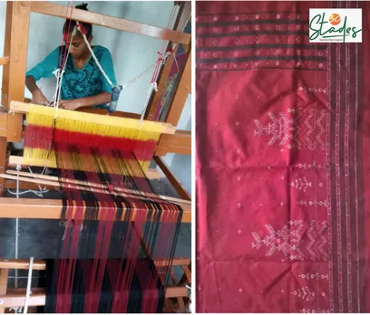 The next generation of Dangasia community is taking over the loom now. Chandubhai Rathod's daughter is weaving here. Pic: Chandubhai Rathod