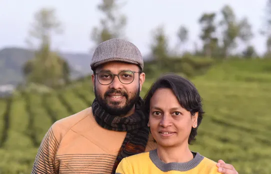 Suhas Ramegowda and Sunita Suhas, co-founders of Indian Yards, quit their MNC jobs to live in a rural landscape . Pic: Indian Yards