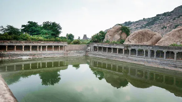 Elephant Pond at Gingee Fort. Pic: Flickr