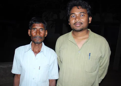 Seral Murmu (right) with Lilu Murmu, great grandson of freedom fighter Sido Murmu. Pic: courtesy Seral Murmu 30stades