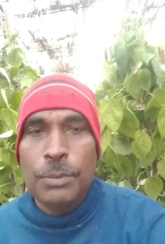 Ranjit Chaurasia, Maghai paan farmer in Nawada. Pic: Ranjit Chaurasia