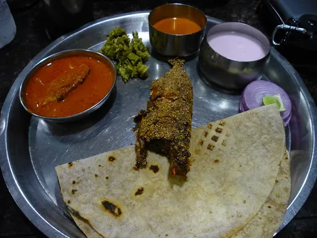 Maharashtra Cuisine Malvani Thali Malvani Thali, where fish is a must.
