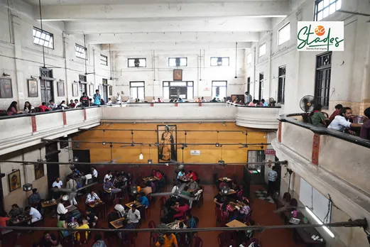 The 30-table seating arrangement at the Indian Coffee House (earlier Albert Hall) has remained unchanged in the last 146 years. Pic: Partho Burman 30stades