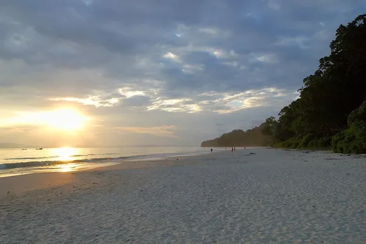 Radhanagar beach at Swaraj (Havelock) Island in Andaman & Nicobar Islands is also among the world's top 10 most beautiful beaches . Pic: Flickr 30stades