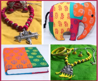Products made by Kirana, Deepa and Ushe units of Hosa Belaku. Pic: Hosa Belaku