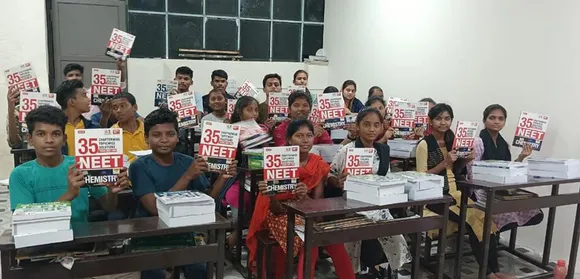 For thousands of underprivileged children, LFU has opened news doors towards a better future through free NEET coaching. PIC: LFU 30STADES