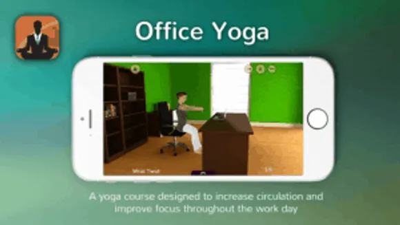 yoga at work