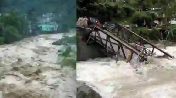 Uttarakhand Cloudburst: बादल फटने से घर डूबे, कैमरे में कैद हुई वीडियो