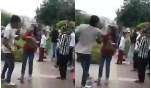 Bijnor Girl Slaps Viral Video: लड़की ने मारा लड़के को थप्पड़ फिर लड़के ने भी दिया थप्पड़ से जवाब, वीडियो हुआ वायरल