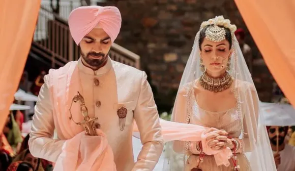 Karan V Grover & Poppy Jabbal Married