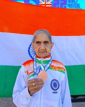 94 वर्षीय भगवानी देवी डागर ने फ़िनलैंड में भारत को दिलाया स्वर्ण 