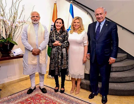 Israel Prime Minister Netanyahu and wife's friend conferred with Pravasi Bharatiya Samman Award