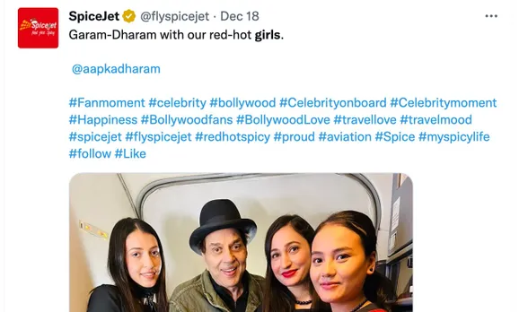 NCW asks Spice Jet to take down its 'red-hot girls' tweet