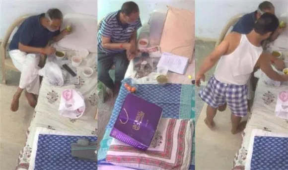 Fresh videos showing Satyendar Jain having raw food emerge from jail