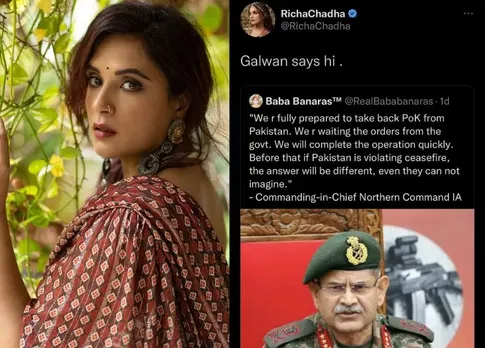 Mamaearth apologises for supporting Richa Chadha over 'Galwan' tweet
