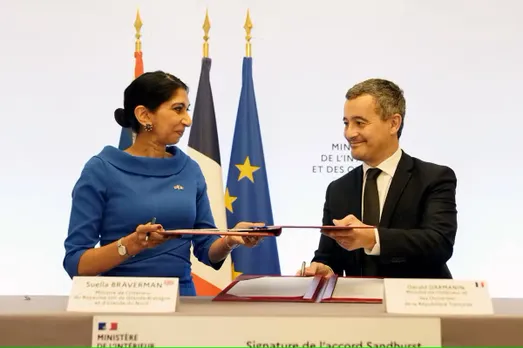 UK’s Suella Braverman signs pact with France to tackle illegal migration