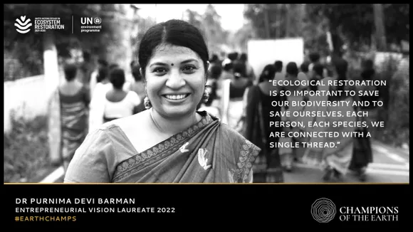 Purnima Devi Barman honoured with UN’s highest environmental award