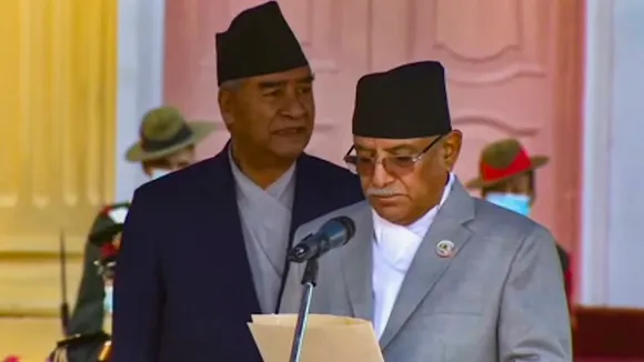 Pushpa Kamal Dahal 'Prachanda' takes oath as Nepal's Prime Minister
