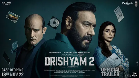 'Drishyam 2' crosses Rs 100 crore mark at box office