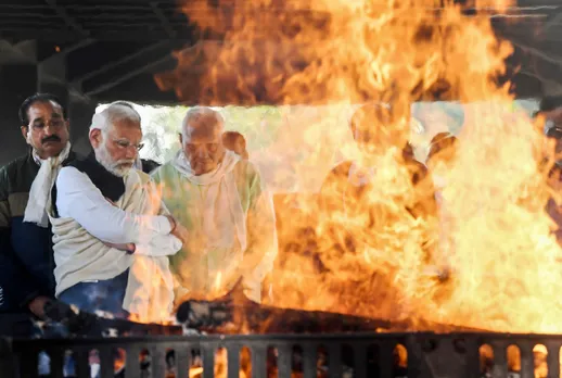 Amid bereavement, back to business as usual for PM Narendra Modi