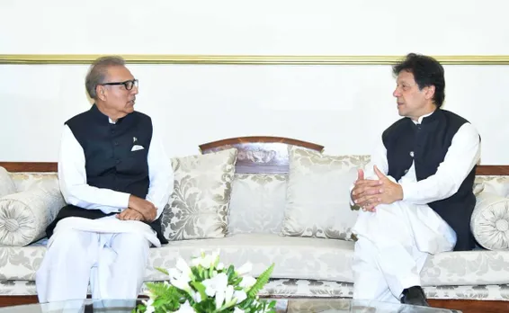 President Alvi warns Imran Khan not to attack new Army chief Gen Munir
