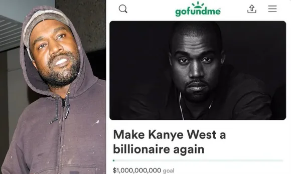 Fans have started a GoFundMe to make Kanye West a billionaire again