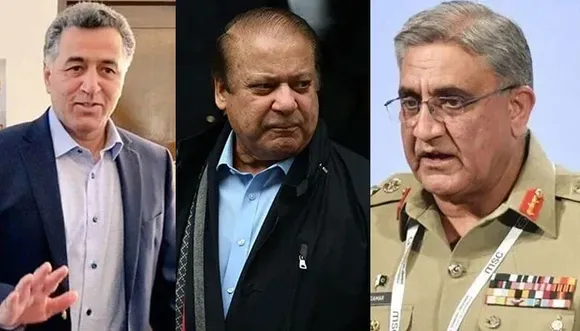 Nawaz Sharif blames Gen Bajwa & Gen Faiz for Pakistan's turmoil