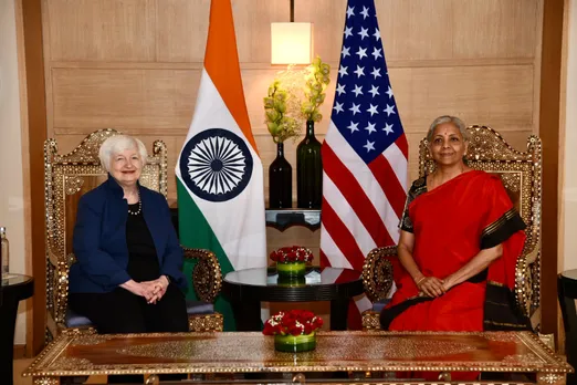 US Treasury Secretary meets FM Sitharaman