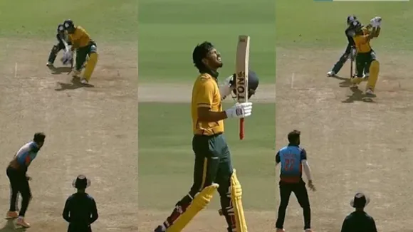 Ruturaj Gaikwad hits world record with seven sixes & 43-run in an over