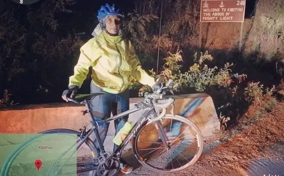 45-year-old Preeti Maske's cycling solo from Gujarat to Arunachal