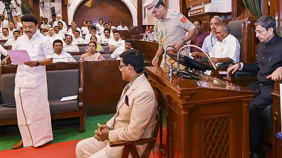 DMK govt vs Guv face-off: TN Assembly witnesses unprecedented scenes